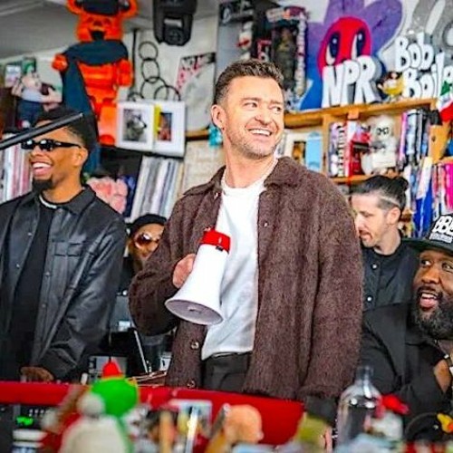 Justin - Timberlake - Tiny - Desk - Concert What Goes Around