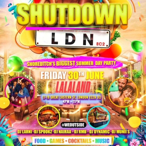 LIVE AUDIO @ SHUTDOWN LDN || Hosted & Mixed By @Djrmb_1