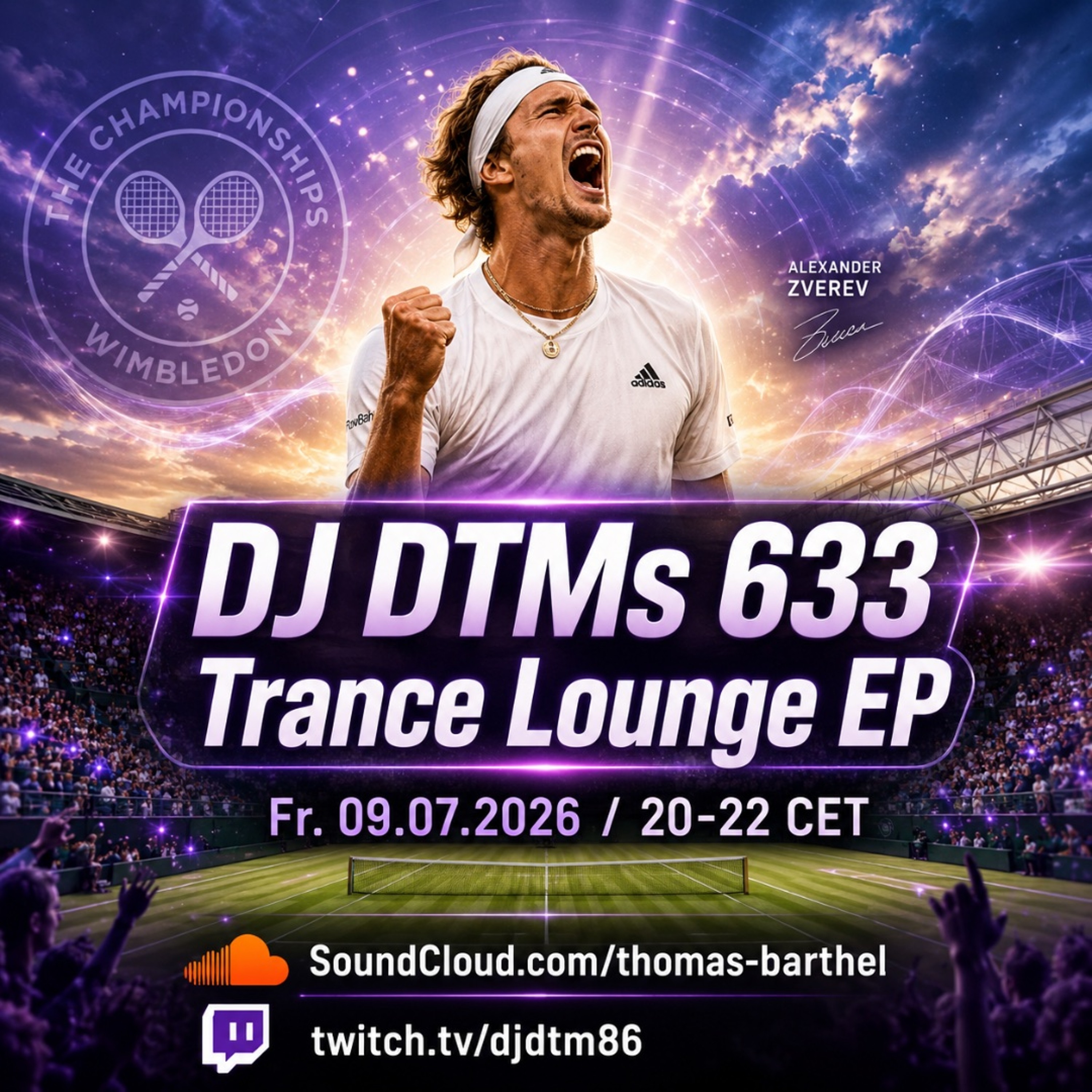 DJ DTMs 633. Trance Lounge EP episode artwork