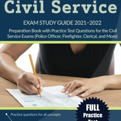[PDF] Civil Service Exam Study Guide 2021-2022: Preparation Book with Practice