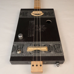LEFTY Liga Privada 3 String Ciggar Box Guitar CBG #2594