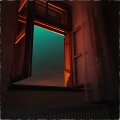 by the window