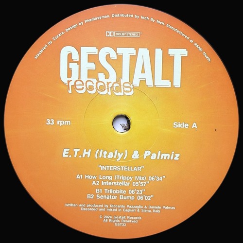 E.T.H (Italy) & Palmiz - Interstellar (GST33)