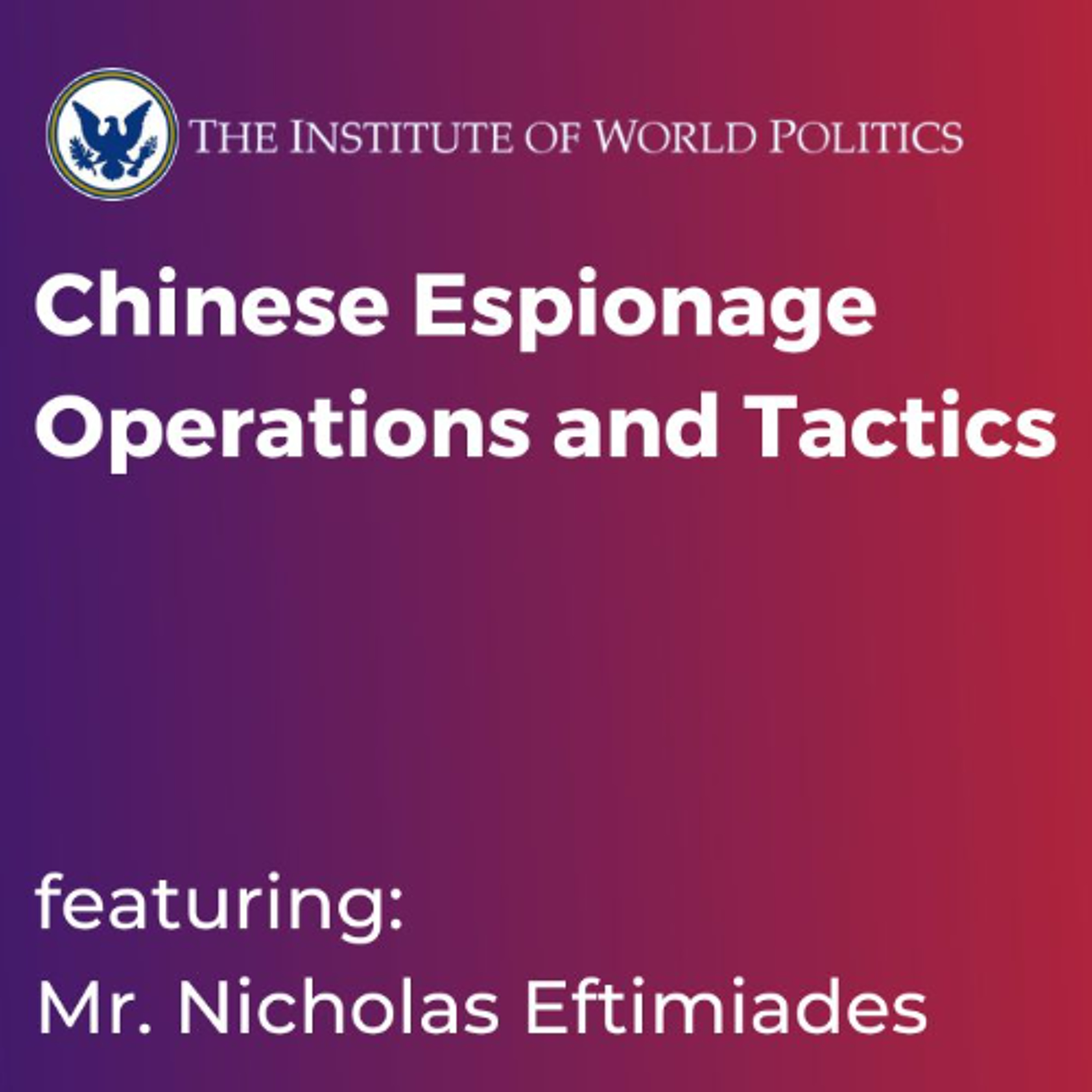 Chinese Espionage Operations and Tactics
