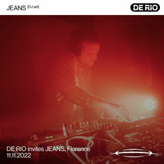 JEANS Live in Florence x DE RIO [11.11.2022]