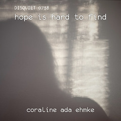 Hope is Hard to Come By (disquiet0738)