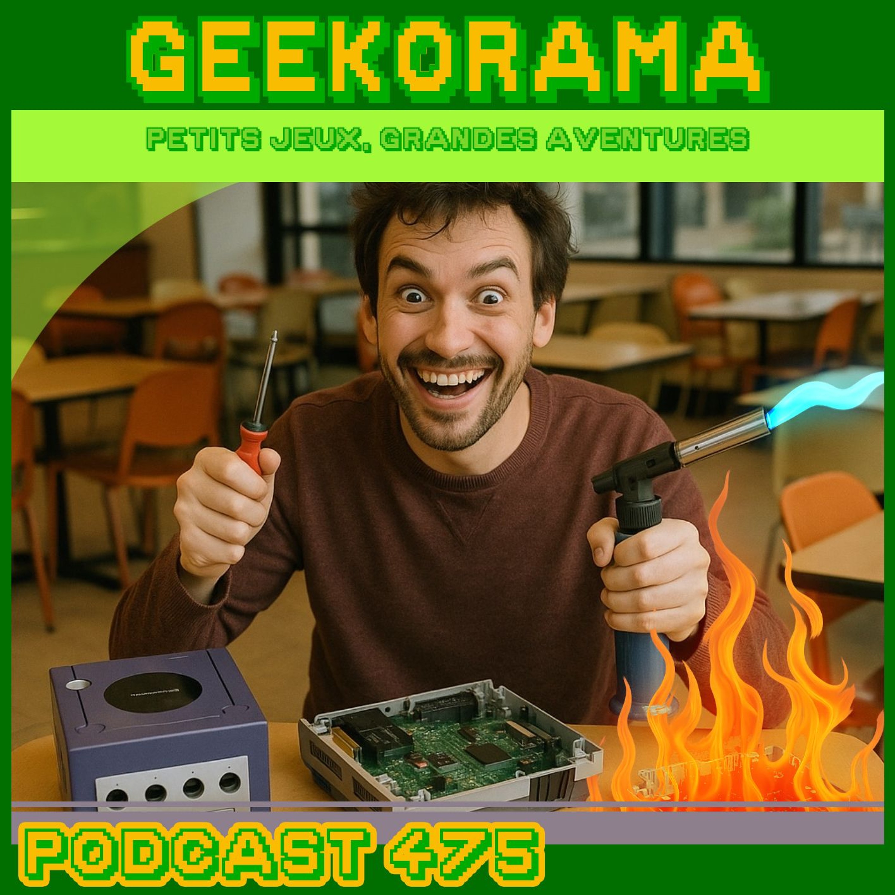 Épisode 475 GeekOrama – La Geeko Cafétéria
