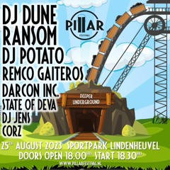 DJ Jens Live at Pillar Festival 25 - 08 - 2023