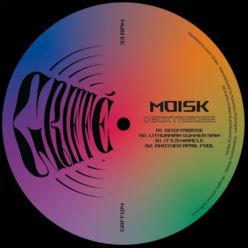 Moisk - Deoxyribose EP (Griffe records)