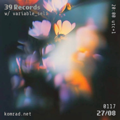 39 Records 017 w/ variable_self