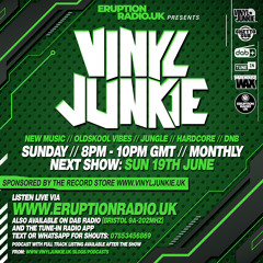 Episode 23 - Vinyl Junkie - Eruption Radio Podcast - 19/06//2022