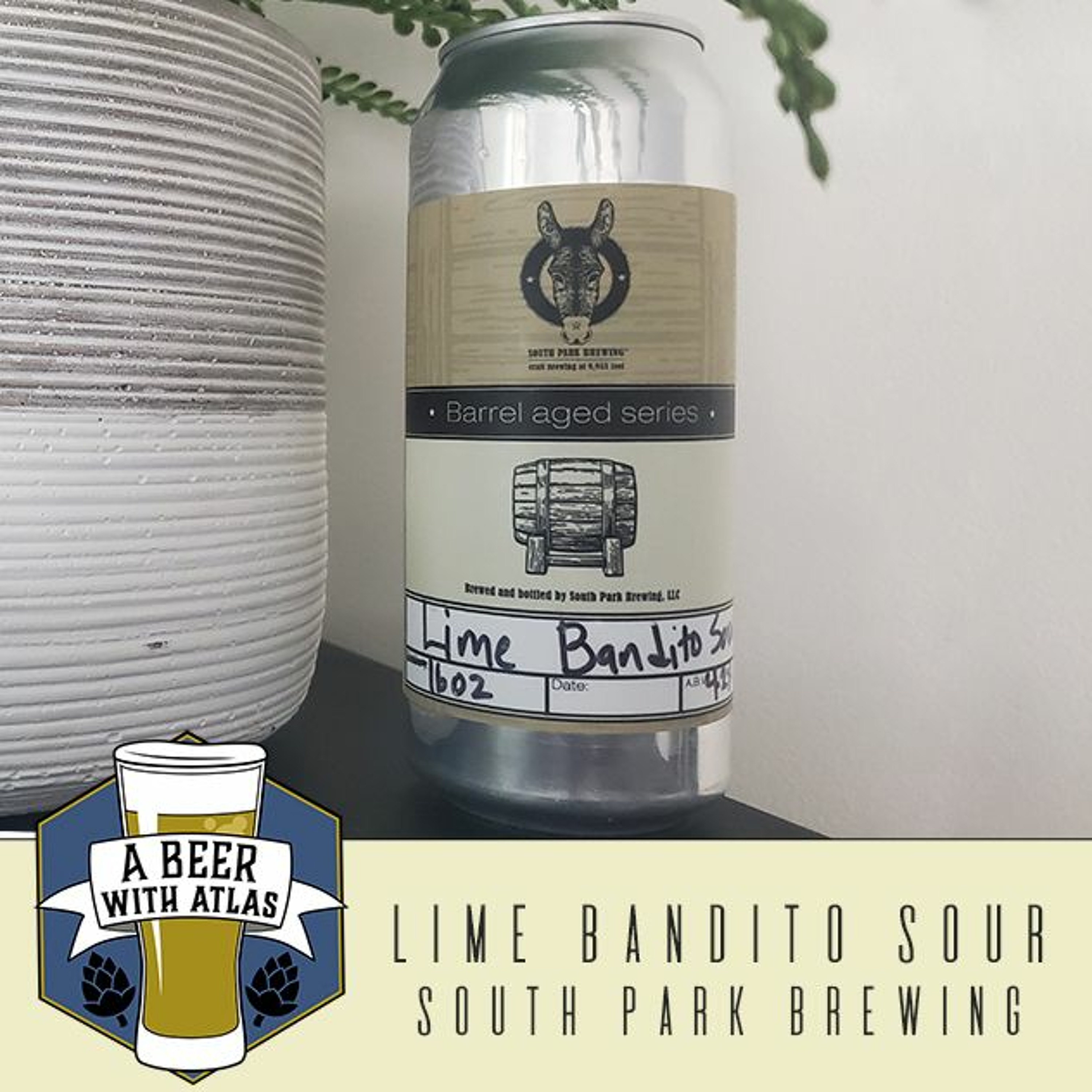 Lime Bandito Sour from South Park Brewing - Beer With Atlas 106