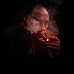 tony soprano- why are you sitting in the dark