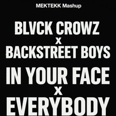 Blvck Crowz - In your Face X Backstreetboys - Everybody (MEKTEKK MASHUP)