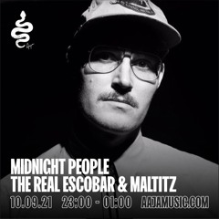 Midnight People w/ the Real Escobar & Maltitz - AAJA Music - 10 09 21