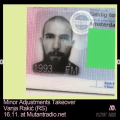 Vanja Rakić [Minor Adjustments]