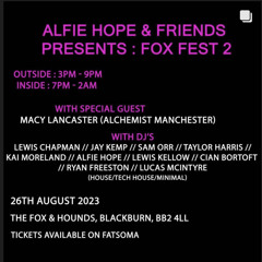 AH & Friends Promo Mix 1 (Alfie Hope)