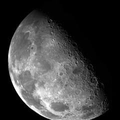 the moon touched the earth