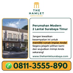 Hub 0811-3555-890,  Townhouse Mewah Surabaya Timur: Pilihan Terbaik untuk Keluarga