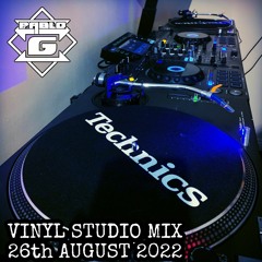 Pablo G - All Vinyl Studio Mix 26th August 2022