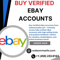 Buy Verified eBay Accounts with Positive Seller Ratings