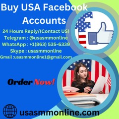 Buy USA Facebook Accounts OLD & NEW