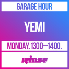 Garage Hour: Yemi - 14 June 2021