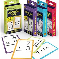 READ⚡️PDF❤️eBook Carson Dellosa Math Flash Cards for Kids Ages 4-8, Addition, Subtraction, Division