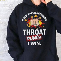 Rock Paper Scissors Throat Punch T Shirt