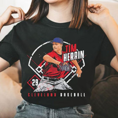 Tim Herrin Cleveland Guardians Baseball Cartoon Shirt