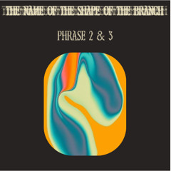 the name of the shape of the branch (phrase 2 & 3)