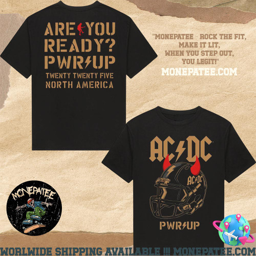 Stream Official AC DC Merchandise PWR UP North America US Tour 2025 Are ...