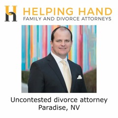 Uncontested divorce attorney Paradise, NV
