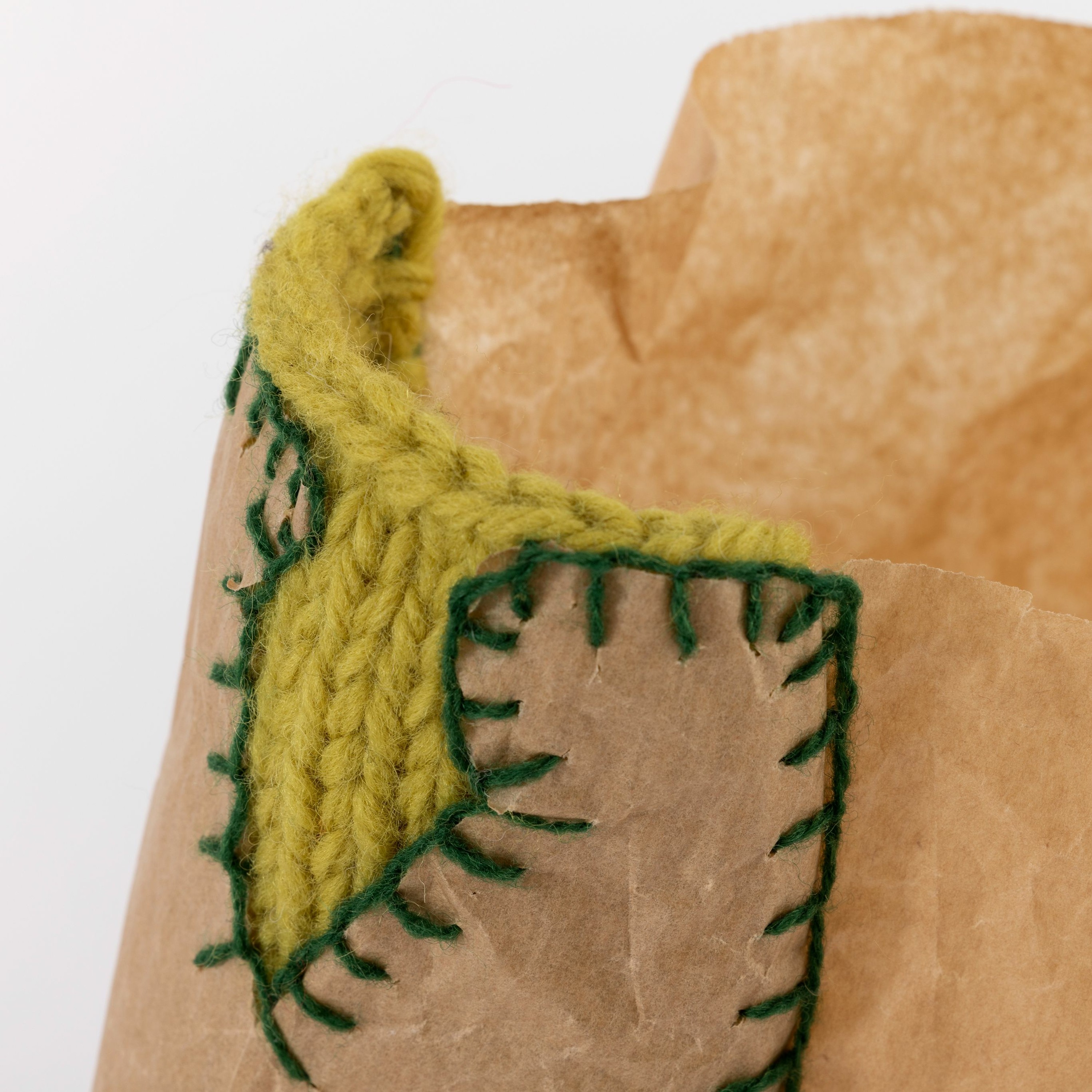 Celia Pym 'Mended Bags', Threads episode artwork