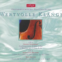 Martin Hornstein, Brahms, Sonate für Klavier und Violoncello, Op. 99 in F-Dur Adagio Affettuoso