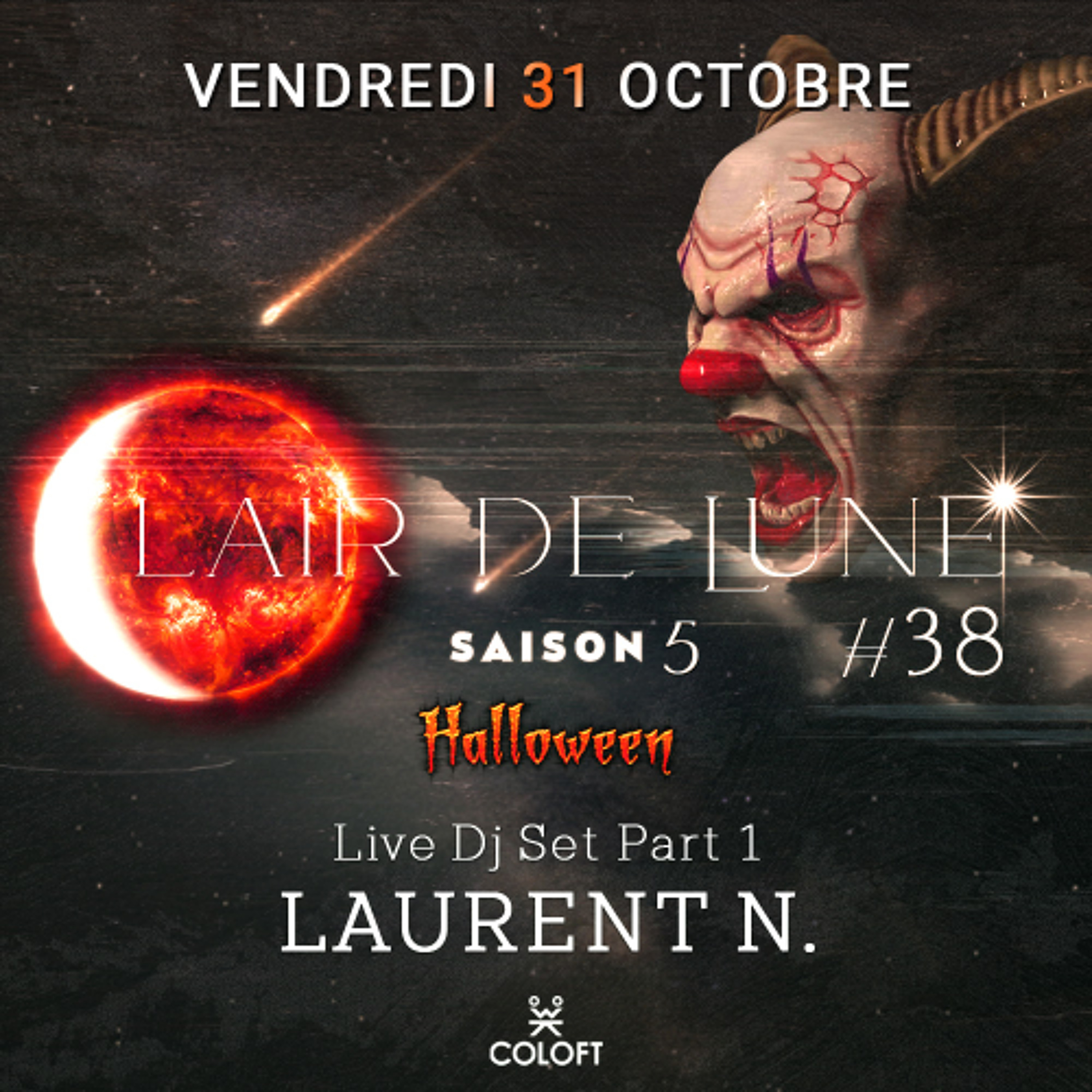 Laurent N. Live Dj Set Part 1 @ Clair de Lune #38 episode artwork