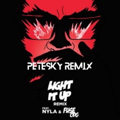 MAJOR LAZER - LIGHT IT UP (PETESKY REMIX)