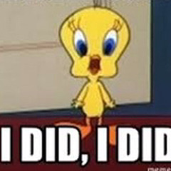 I DID, I DID