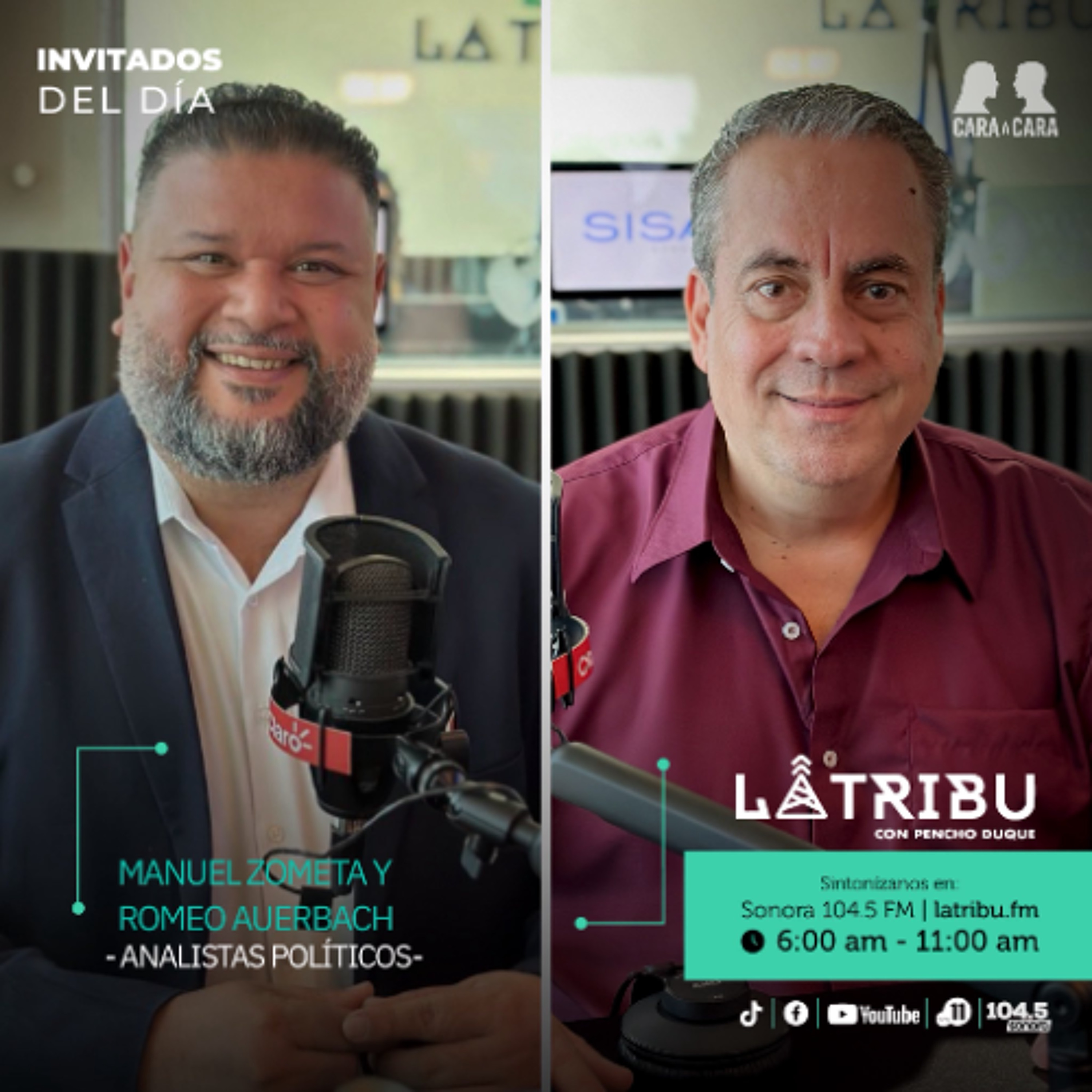 Manuel Zometa y Romeo Auerbach - Analistas Políticos