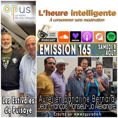 L’heure intelligente EM165 - 09/08/25 : Les estivales de Puisaye 2025