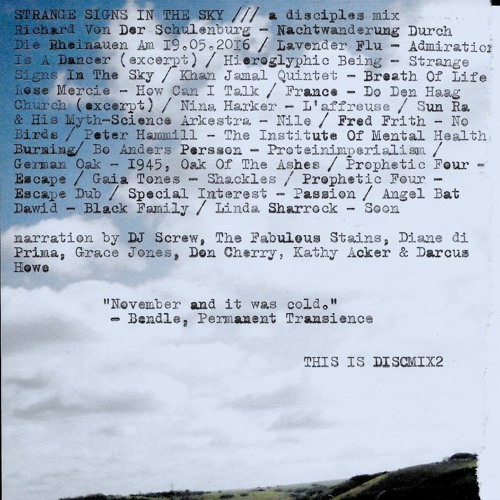 DISCMIX2 Strange Signs In The Sky