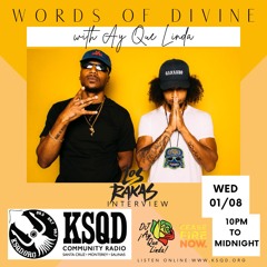 01-08-25 Words of Divine - Interview with Los Rakas