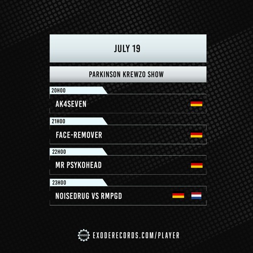 NOISEDRUG vs RMPGD - Parkinson KrewZo Show 19.07.21