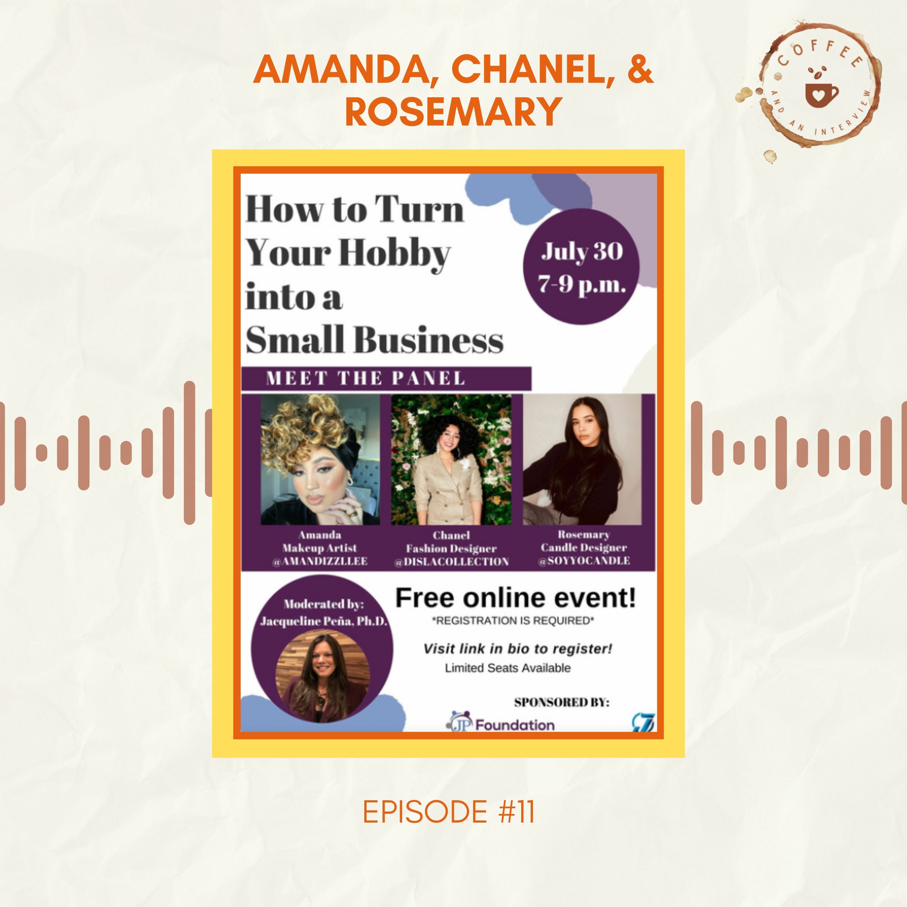 11 - Special Episode - How To Turn Your Hobby Into A Small Business episode artwork