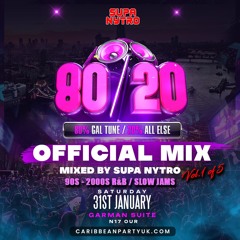 8020 (Eighty Twenty) Slow Jams, 90s & 2000s Rnb  (Vol. 1 of 5) 31.1.26