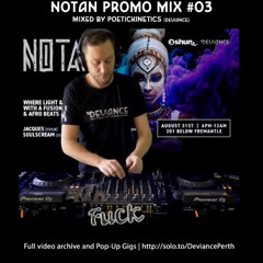 NOTAN Promo Mix #03 | Mixed by PoeticKinetics