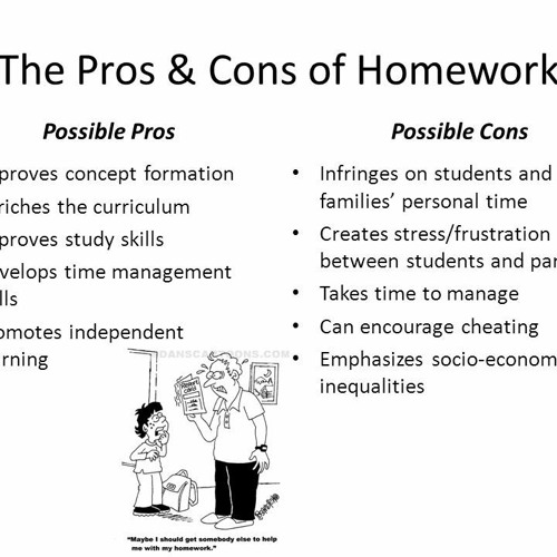 Stream Cons Of Homework Statistics by Michelle Anderson | Listen online ...