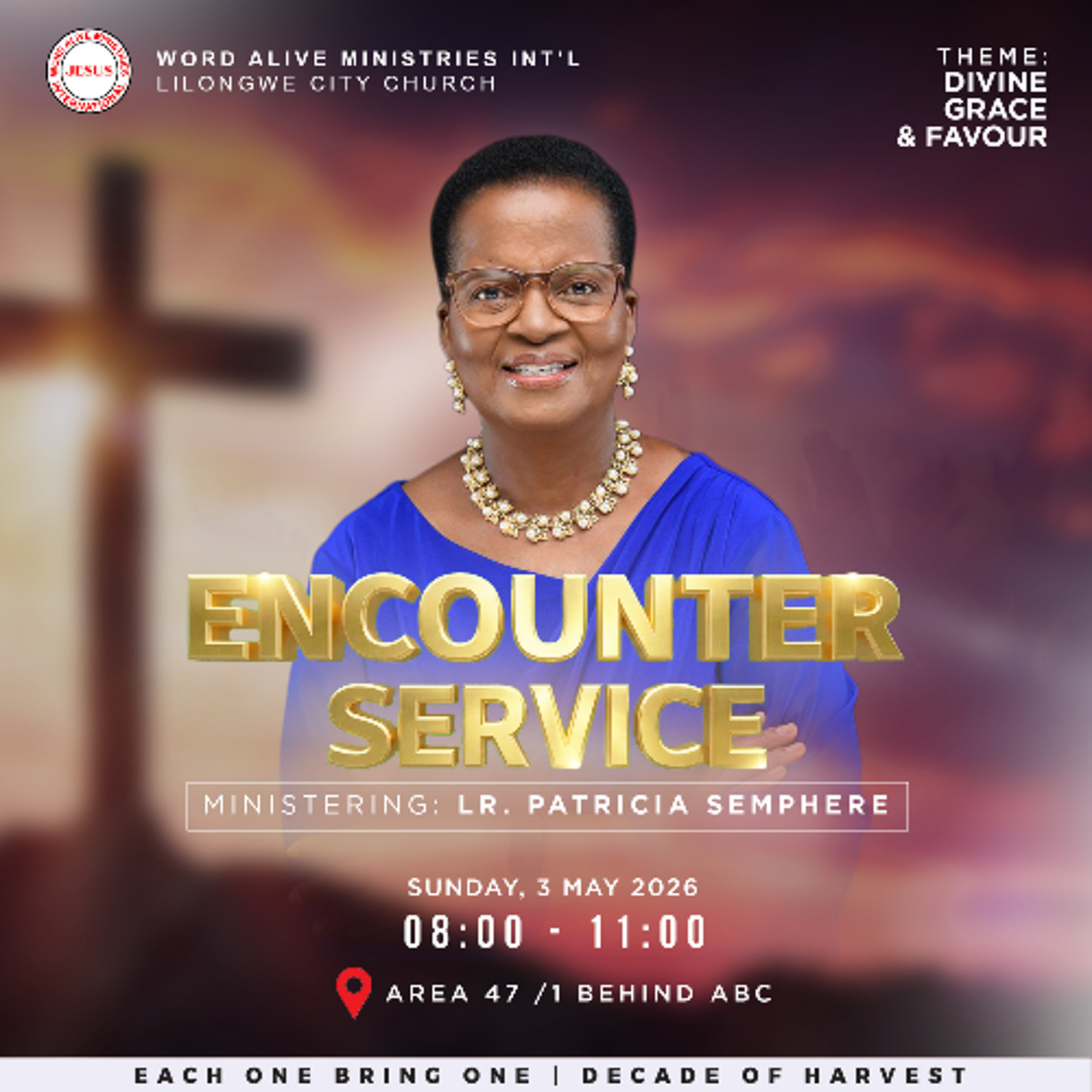 Encounter Service Sunday 3rd May 2026 |  Lady Rev Patricia Semphere episode artwork