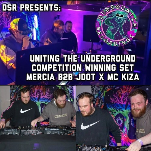 MERCIA, JDOT & MC KIZA AT UNITING THE UNDERGROUND - DUBSQUATCHES OPENING SET - JUMP UP & WOBBLERS