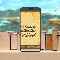 RPG FANTASY WORLDBUILDER SKETCHBOOK, Imagine, Design, Write, Sketch on Ancient Parchment Theme